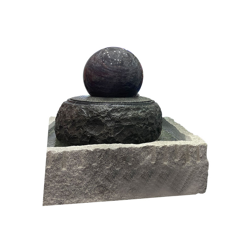 Granite Floating Stone Sphere Water Fountains