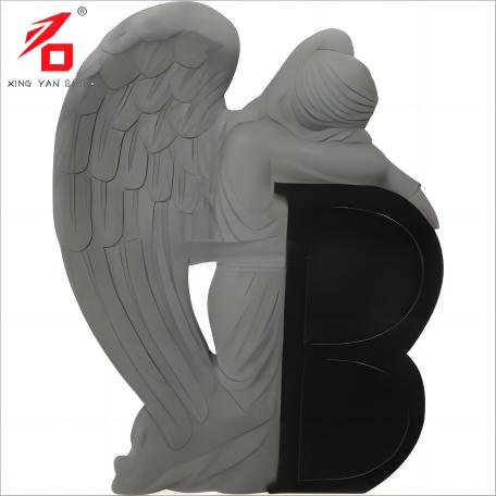 ဒူးထောက်နေသော Angel Tombstone